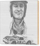1966 Ken Miles Daytona #98 Ford GT 40 Winner Drawing by Yuriy Shevchuk