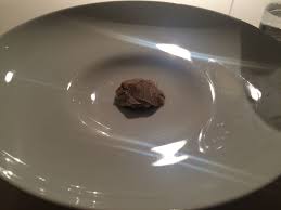 Niko Romito Reale Menu Ideale Gel Di Vitello Porcini Secchi Mandorle E Tartufo Nero