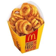 Harga pun boleh tahan dah sekarang. Whoa Mcdonald S Curly Fries Exist Brit Co