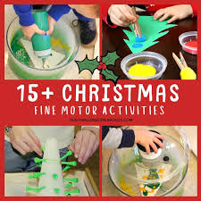 Practice days of the week. 18 Christmas Fine Motor Activities For Preschoolers