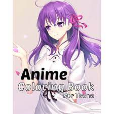 The drawings are beautiful, the girls are beautiful. Anime Coloring Book For Teens 100 Japanese Anime Coloring Pages A Beautiful Designs And Drawings For Adults Too Paperback Walmart Com Walmart Com
