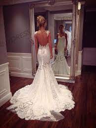 2014 Fall Beaded Lace Sweetheart Open Back Mermaid By Jennydress 269 00 Lace Wedding Dress Open Lace Mermaid Wedding Dress Mermaid Wedding Dress