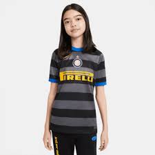 Jogos do time de inter de milão: Camisola De Futebol Do Terceiro Equipamento Stadium Inter De Milao 2020 21 Junior Nike Pt