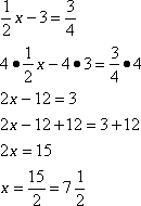 3) then, add/subtract the fractions. Solving Multi Step Equations Solutions Examples Videos