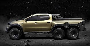 Le Pick Up Mercedes Classe X Transforme En Un 6x6 Extreme