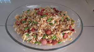Macam sedap jer nasi goreng sosej permaisuri agong ni. Zara Baking Nasi Goreng Sosej