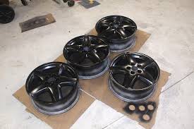 Painting With Duplicolor Wheel Paint Done Wheel And Tire