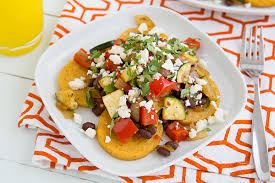 Season with italian seasoning and place in a single layer on a baking sheet. 17 Delicious Vegetarian Dinners You Can Make With A Tube Of Polenta