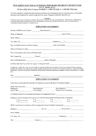 Forms and publications for instructors. New Jersey Electrical Workers Temporary Disability Printable Pdf Download