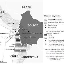 Bolivia, chile, and peru held territorial disputes with their. War Of The Pacific Redistribution Of Territories Download Scientific Diagram