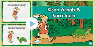 Sesiapa yang sampai lebih awal di garisan penamat yang. Kisah Arnab Dan Kura Kura Teacher Made