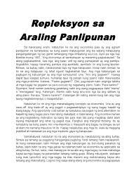 Check spelling or type a new query. Repleksyon Sa Araling Panlipunan Sa Aralin 1 Yata I Forgot