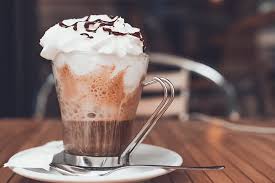 Café gelado com chocolate
