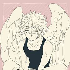 I've finally done something else other than jojo after getting my tiktok fyp absolutely bombarded with hawks so enjoy lmao. Hawks You Adorable Little Hero My Hero My Hero Academia