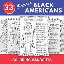 Thank you so much for your coloring pages! 5 Done For You Black History Month Printable Activities