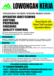 Dan kemudian menyimpan data yang sudah dicek di resume dan diklik kirim. Lowongan Kerja Pt Kanindo Makmur Jaya Diskopukmnakertrans Jepara