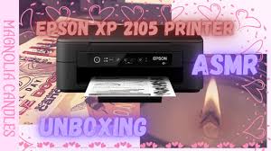 I have downloaded the app and at the top the name of the printer is th. Printer For Candle Labels Asmr Epson Xp 2105 Unboxing Youtube
