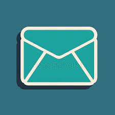 Green Envelope Icon Isolated On Blue Background Email Message Letter Symbol Lo Ad Isolated Blue Icon Gr Green Envelopes Letter Symbols Long Shadow
