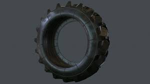 Tractor Tire Pbr Game Ready By Artem290993 Low Poly Tractor Tire With Pbr Textures There Are Three Different Tire Variations Dirt Tractor Tire Tractors Pbr