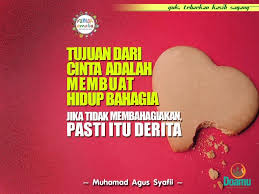 2101, dari abu musa.) 13. Tujuan Dari Cinta Adalah Membuat Hidup Bahagia Jika Tidak Membahagiakan Pasti Itu Derita Motivation Self Quotes