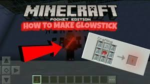 Used to make colored torches glow temporarily when shaken here are the products you can create using the lab table in minecraft. How To Make Glowstick In Minecraft Pe Chemistry Update Youtube