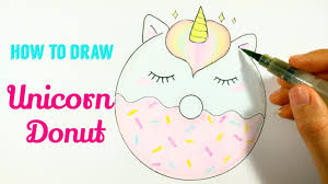 To download sheets drawing by steps, simply click on the images below. Unicorn Donut Unicorn Easy Cute Drawing For Kids Novocom Top