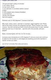 The meat with italian seasoned bread i would normally cook a one pound for forty minutes at 400 degrees but i'm afraid if i bake for an hour and twenty minutes it will be too burnt. Pepper Jack Meatloaf Recipes Food Meatloaf