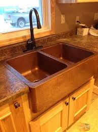 Pin By Angela Carpenter On Kitchen In 2020 Copper Kitchen Sink Copper Farmhouse Sinks Double Bowl Kitchen Sink