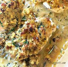 When i think of cream of chicken soup, i'm reminded of the campbell's condensed version my mom served us growing up. Easy Chicken And Stuffing Bake