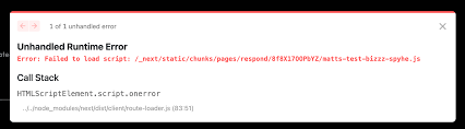 Failed to load script: /_next/static/chunks/pages... · vercel next ...