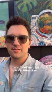 I have two lovely French people as booth neighbors, so I may come home with  a different accent.