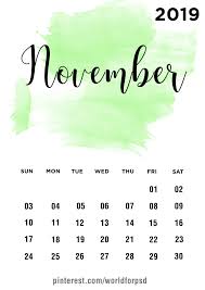 November 2019 Calendar Design Calendar Design Minimalist Calendar Design Beautiful Calendar Design
