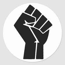 Black Power Fist Stickers Zazzle Com In 2020 Black Power Fist Black Lives Matter Art Black Power