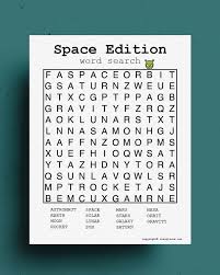 free space word search printable game sheets crazy laura