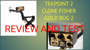 This detector specializes in finding small gold pieces in rocks, even wire or sponge pieces. Review And Test Metal Detector Tekpoint 2 Clone Fisher Gold Bug 2 Youtube