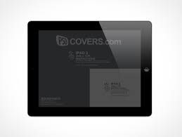 Jesuspad010 Is A Front View Shot Of The New Ipad In Landscape Mode It Fully Supports Rendering Your Apple Ipad2 At 1024 768 Or Ipad3 At 204 Ipad Psd Photoshop