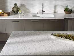 Quartz, which often mimics granite or marble, is a mix of mineral, color, and resin, offering beauty and toughness in a vast array of colors and patterns. Kitchen Corian Quartz
