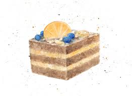 Load your brush with water and deposit a large drop into each pan, leaving it to sit while you set up the rest of your work station. How To Draw A Cake With Watercolor And Colored Pencils