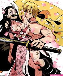 tanjiro x zenitsu henta - Free Hentai Pic