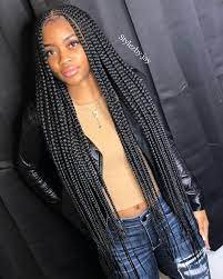 They Can T Offer You These I Swear These Like Having A Middle Part S The Right Hair Styles Black Girl Braids Girls Hairstyles Braids Braided Hairstyles For Black Women