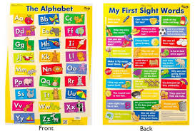 Chart The Alphabet My First Sight Words