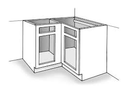 To do this you'll need to know what size door you'll be using for the large unit. How To Install The Corner Cabinet Dummies