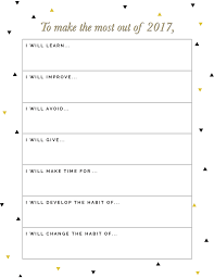 Free New Years Resolutions Printable Drawntodiy New Year Goals New Years Resolution New Years Resolution List