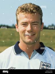 ALAN SHEARER Football England National team and Newcastle United Stock  Photo