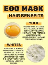 People with oily hair prefer to use just the whites as they help control oil production while nourishing your hair. Egg Mask 1 Separate One Egg White In A Bowl And Add A Teaspoon Each Of Olive Oil And Honey 2 Beat To Make A Paste And Apply It All Over From