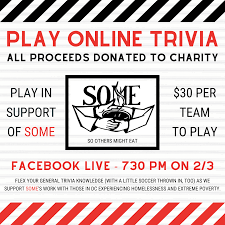 We've rounded up the best phone apps and streamable games to play with your friends from home during the coronavirus outbreak. Online Charity Trivia Night 2 3 At 7 30 Pm District Sports Soccer