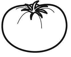 Tomate para colorear - Imagui
