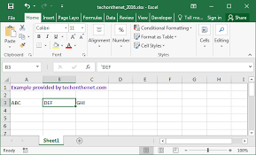 Ms Excel 2016 Insert A New Column