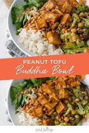 Peanut Tofu Buddha Bowl Video Delish Knowledge Recipe Vegan Recipes Healthy Healthy Vegetarian Healthy Vegan