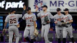 Four pitchers combine to stifle Miami Marlins as Detroit Tigers salvage  finale